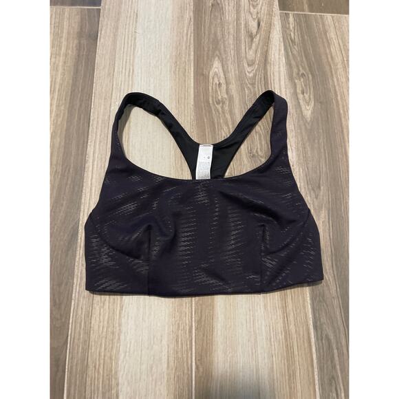 Lululemon Wunder Train Bra Foil Black 6 - Picture 5 of 9